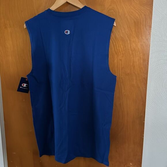 Champion Tank Top Mens Medium Royal Blue - Picture 2 of 2